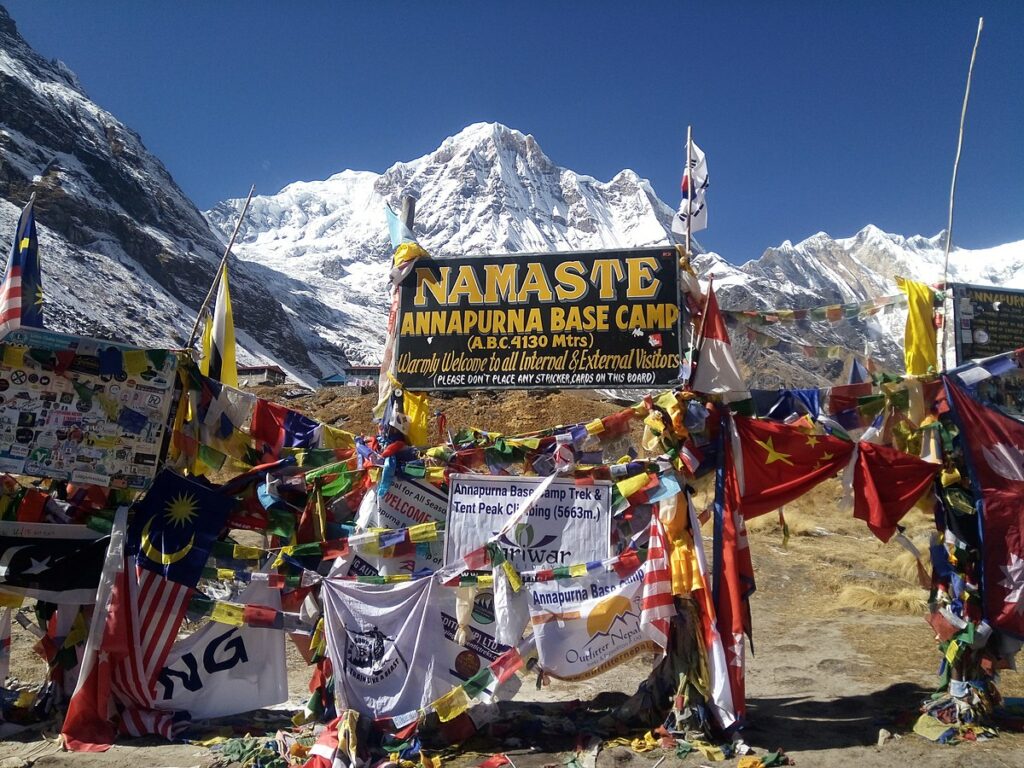 Annapurna Base Camp (ABC) avec l'Everest Népal agence de trekking basée au Népal à Katmandou