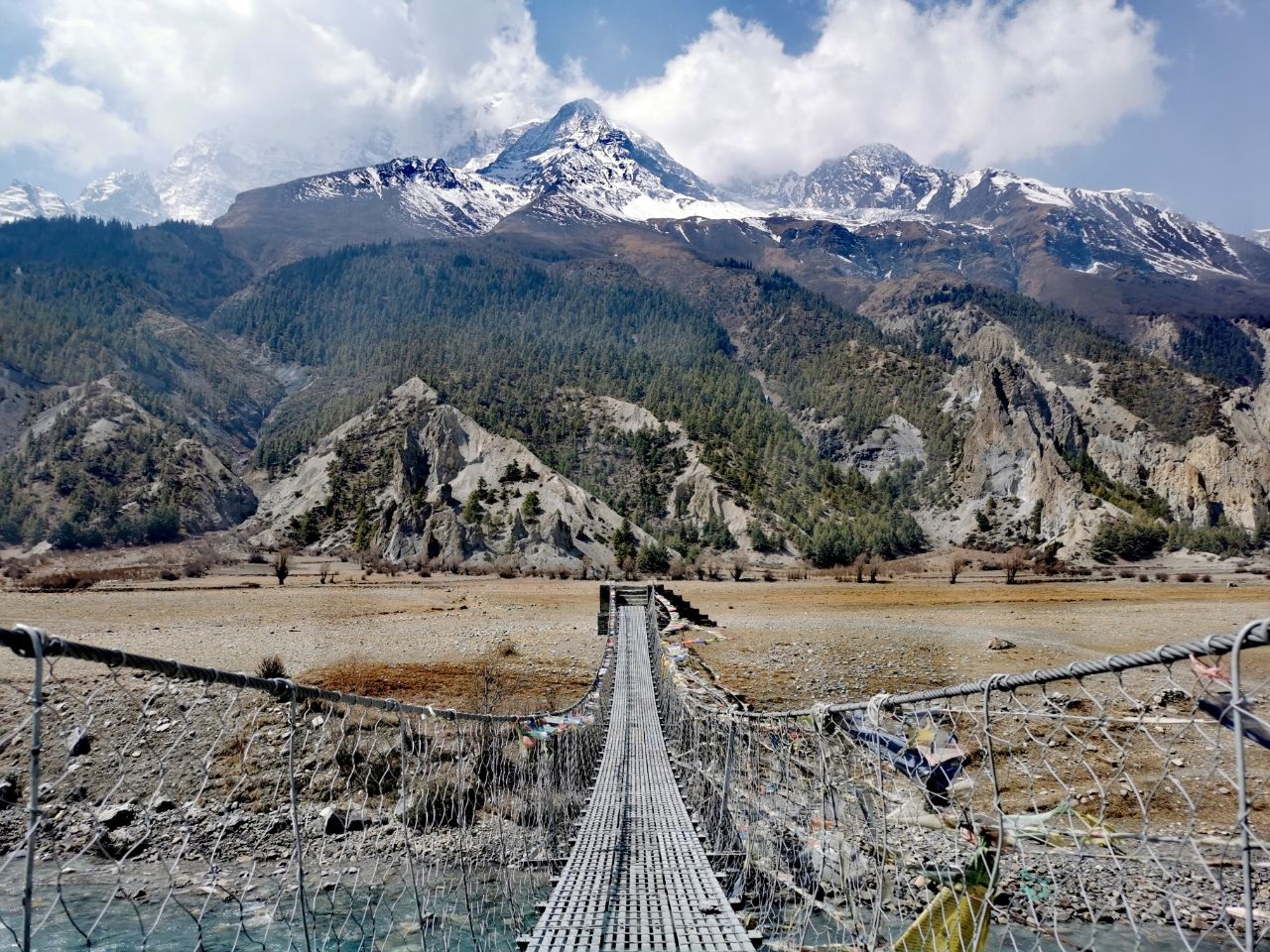 Annapurna Népal avec l'Everest Népal, chaîne de montagnes les annapurnas dans l'himalaya