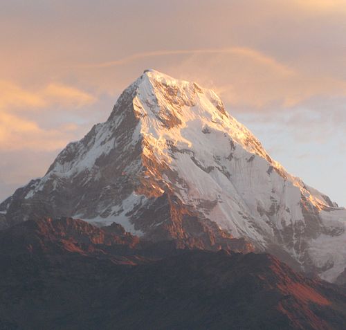 Annapurna Sud ou Dakshin, Région de l'Annapurna, montagne au N2pal sommets et expéditions