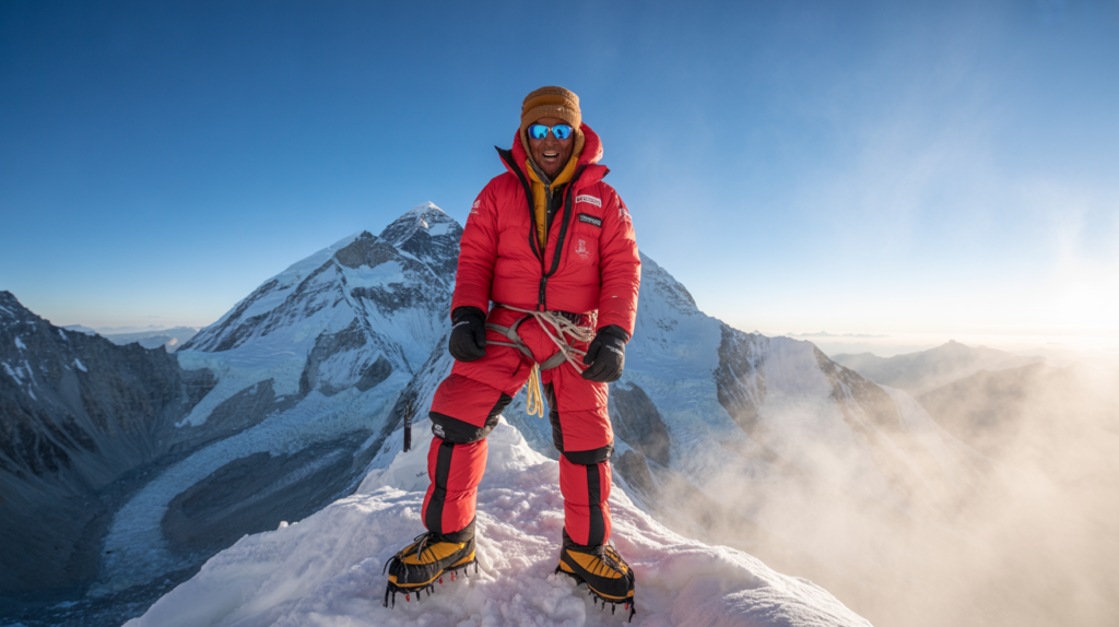 Première ascension de l'Everest en 2025, les équipes Sherpa atteingnent le sommet ouvrant la voie aux expéditions de la saison