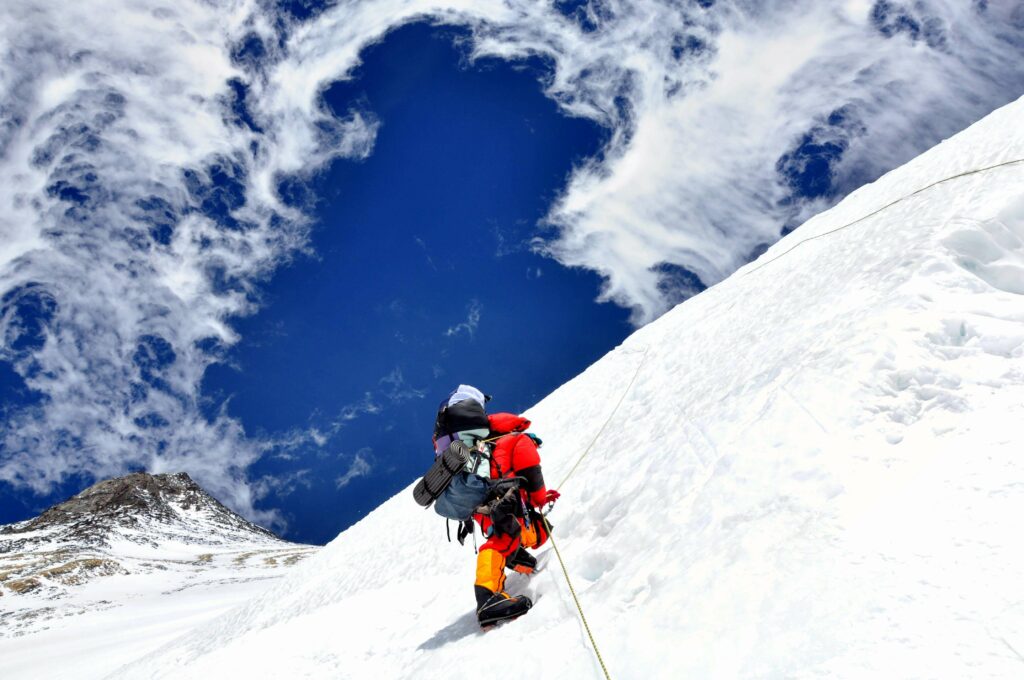 Everest grimpeur, Everest sommet ascension, 2026, L'Everest Népal