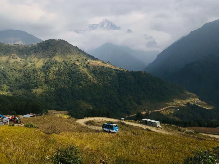 Annapurna Base Camp (ABC) difficile d'accès à cause des intempéries